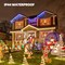 Outdoor Christmas Lights, 20FT 100 Count Christmas String Lights Incandescent, Waterproof Indoor Mini Christmas Tree Lights for Xmas Decorations, Multi Colored